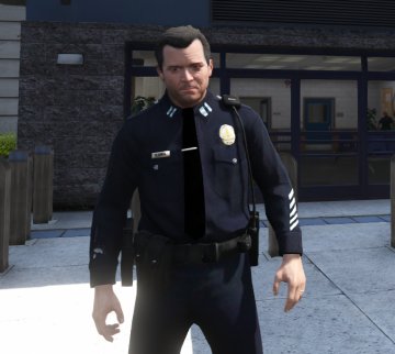 Fictional LAPD Pack - Peds - GTA5